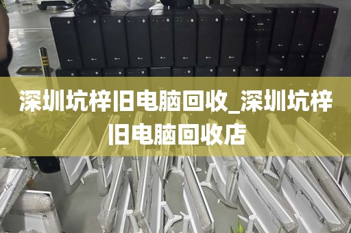 深圳坑梓旧电脑回收_深圳坑梓旧电脑回收店